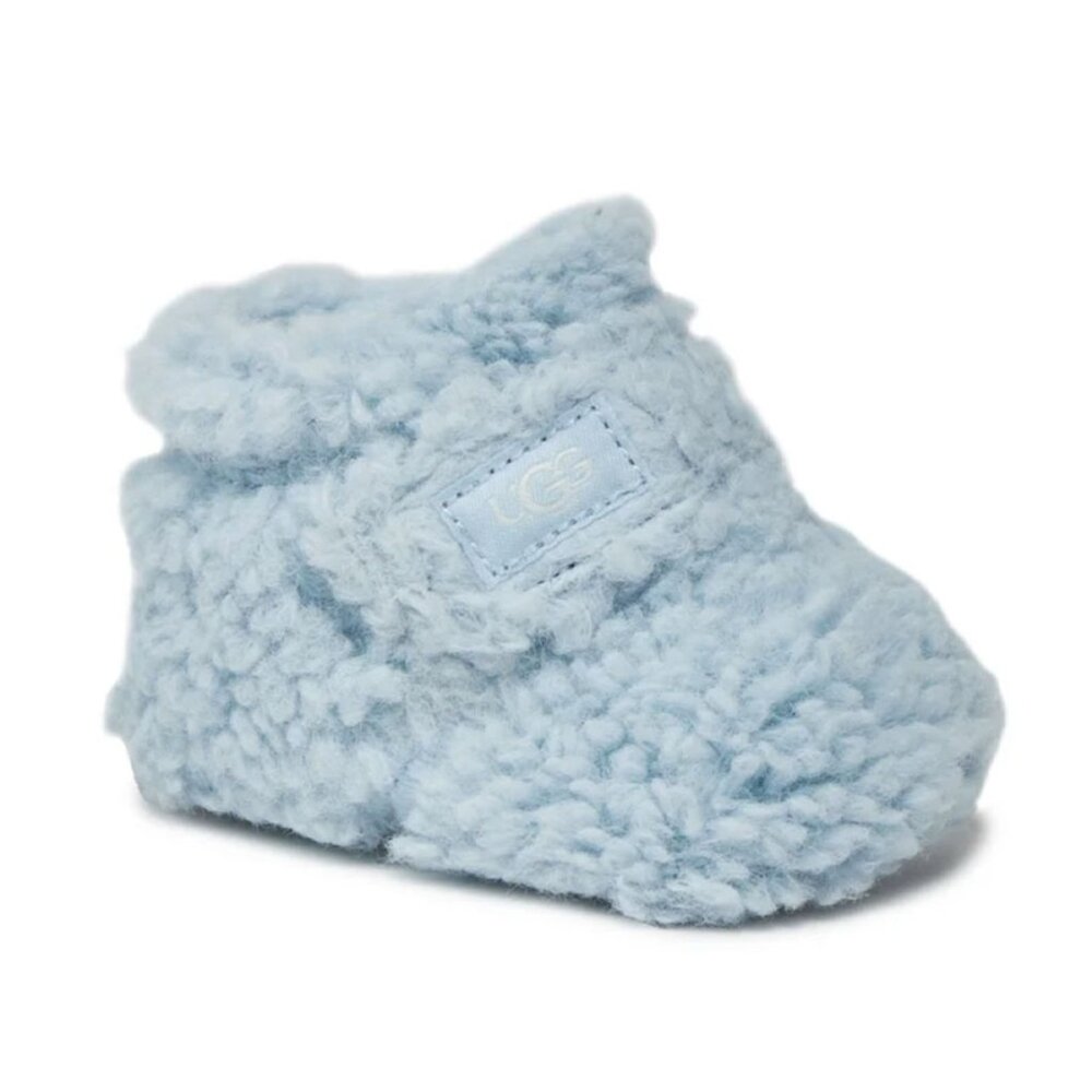 ●NEW●UGG/Baby's Bixbee Natural Curly Faux Fur Sky Blue